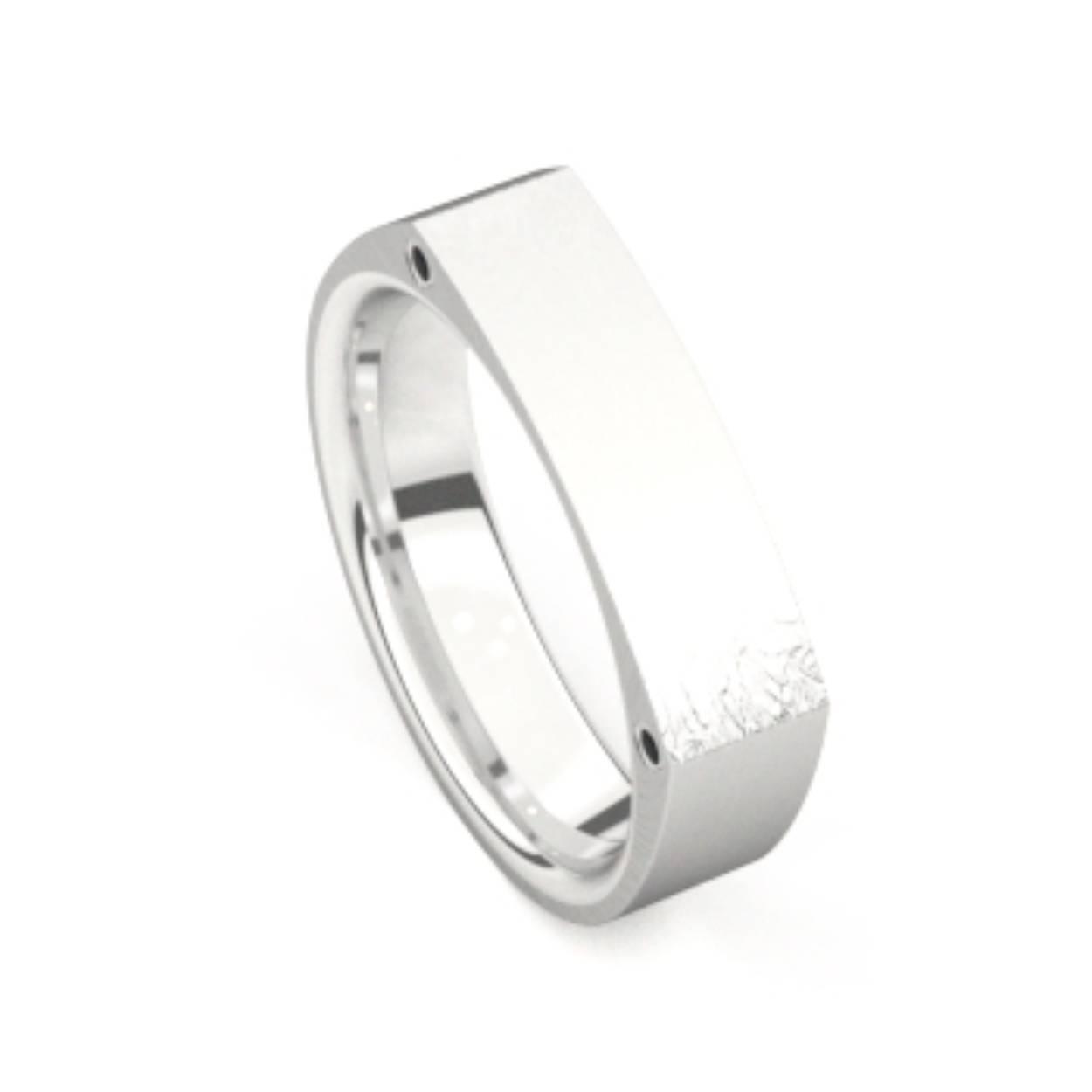 Ring Zilver met zwarte diamant
4 × Zwarte diamant 0,008 ct