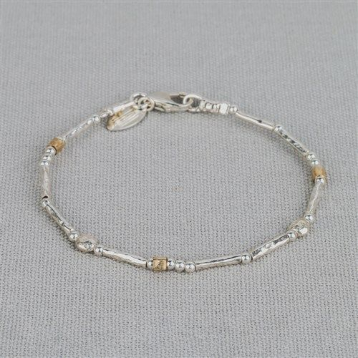 Jeh Jewels Armband zilver + a little touch of Goldfilled 21260-18.5