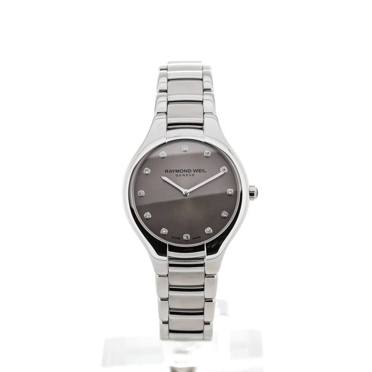 Dames horloge Noemia grijze wijzerplaat 