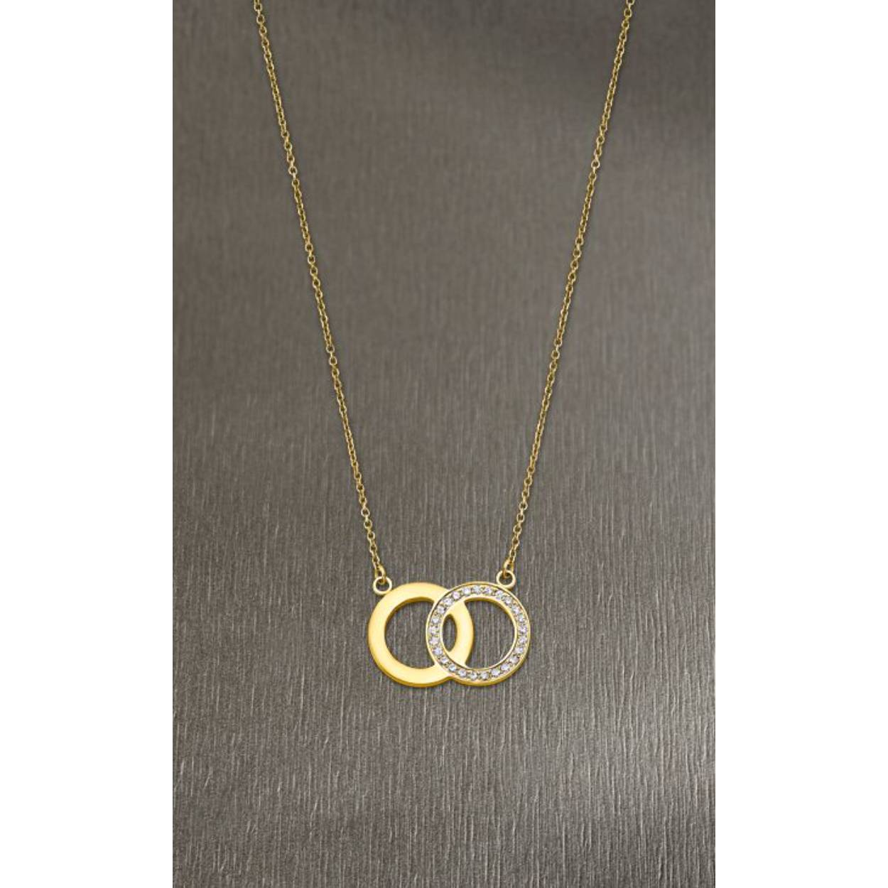 LOTUS STALEN COLLIER MET ZIRKONIA