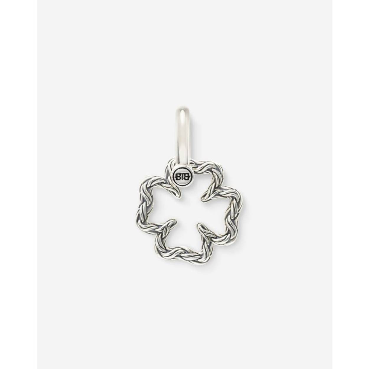 Katja Mini Klaver Hanger Zilver