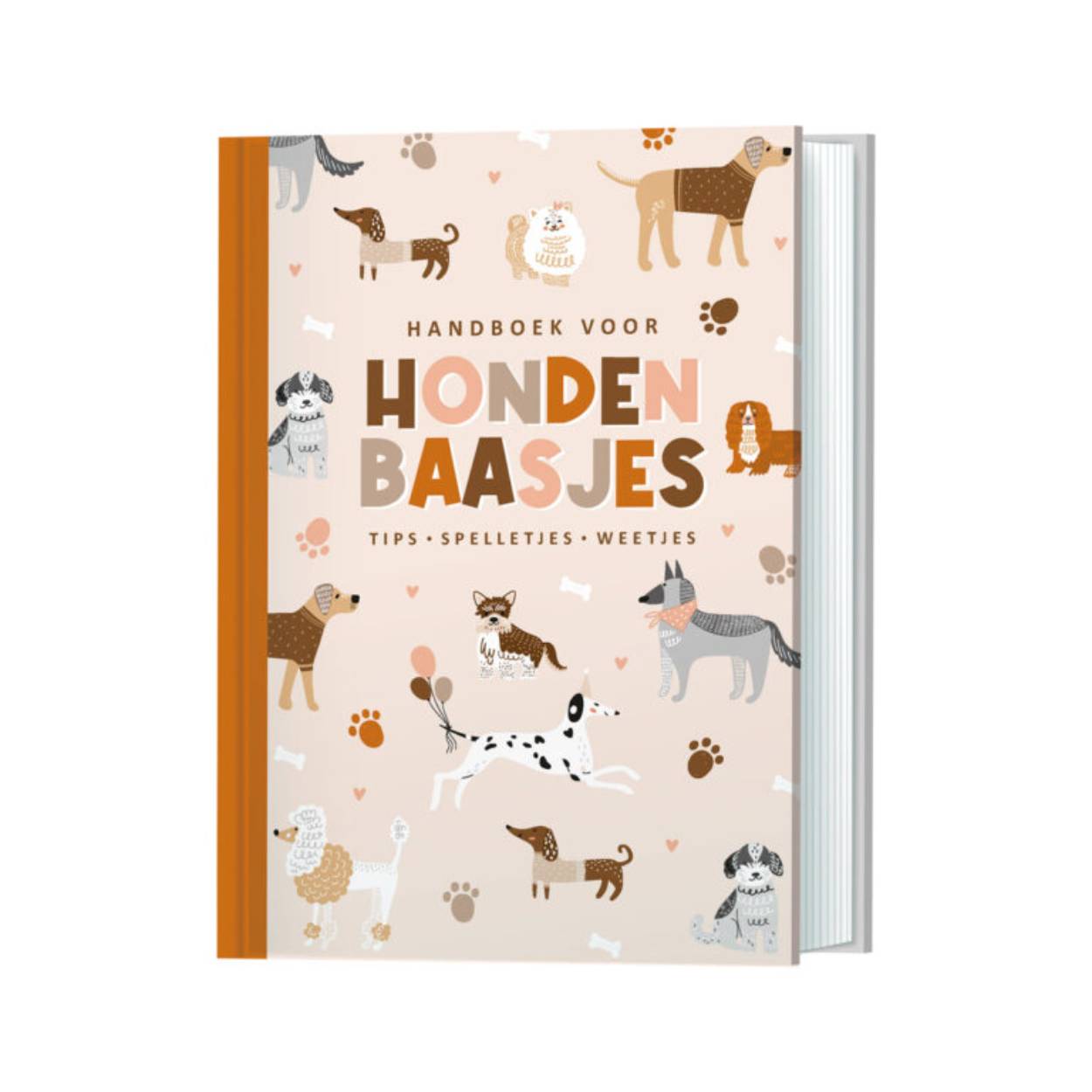 Heb je of krijg je een hond? In dit boek vind je de allerleukste weetjes, krijg je recepten om zelf hondenkoekjes te bakken en leer je alles over welke spelletjes je met je (nieuwe) gezinslid kunt doen. En door de invulpagina’s aan het begin gaat dit boek echt over jouw trouwe viervoeter. Een leuk cadeau voor iedere hondenbaas!