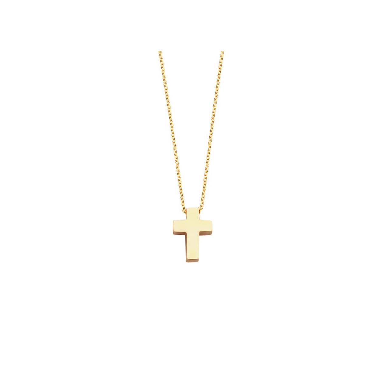 Met deze Just Franky Ashes Necklace Cross draag je jouw geliefde altijd dicht bij je hart. Deze ketting is verkrijgbaar in 14k massief geel-, wit- of rosÃ¨goud en kan gevuld worden met as.