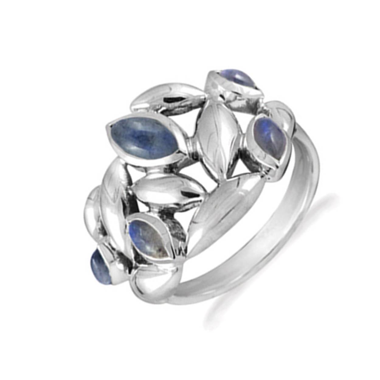 RABINOVICH RING ZILVER MET LABRADORIET