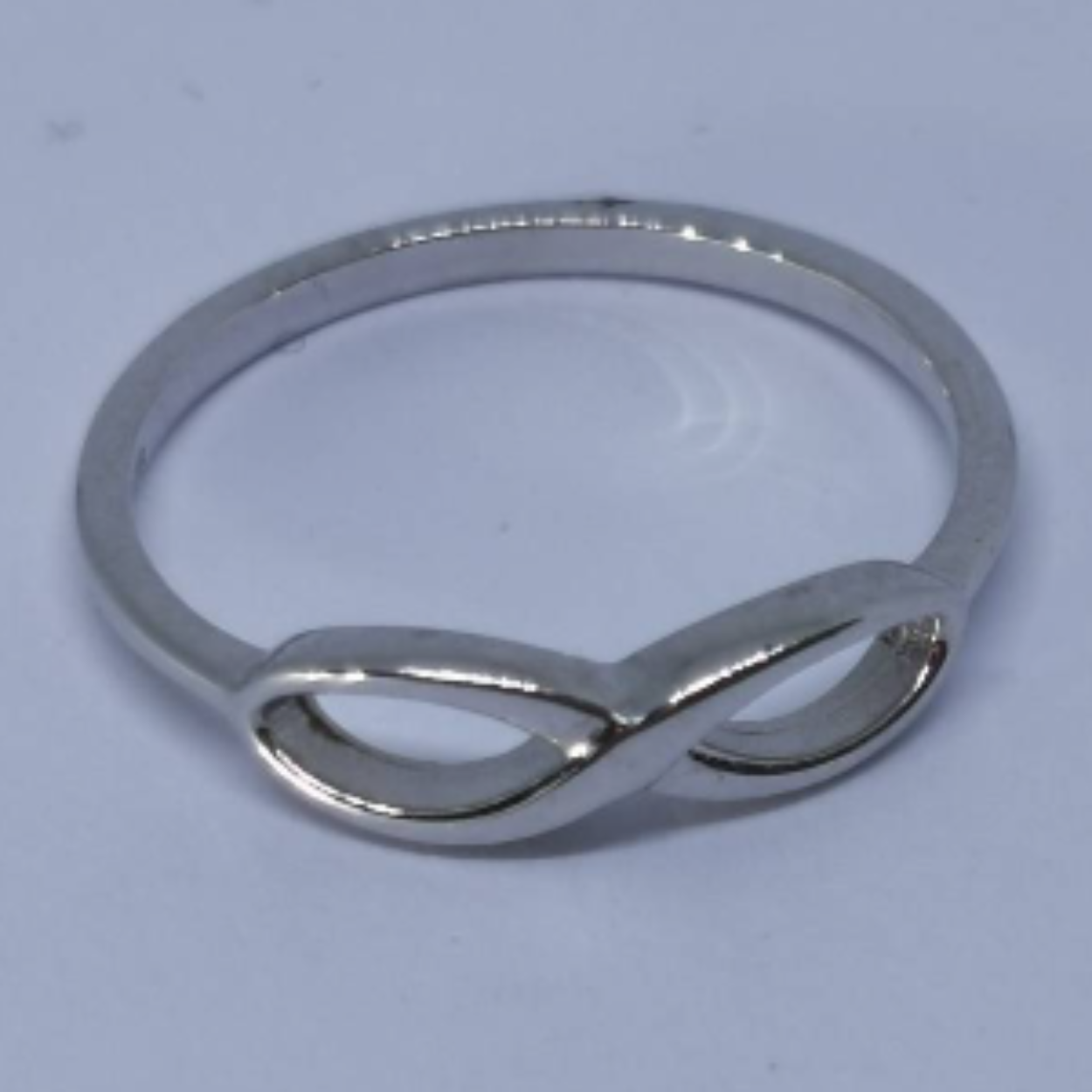 Zilveren dames ring oneindigheid (infinity)