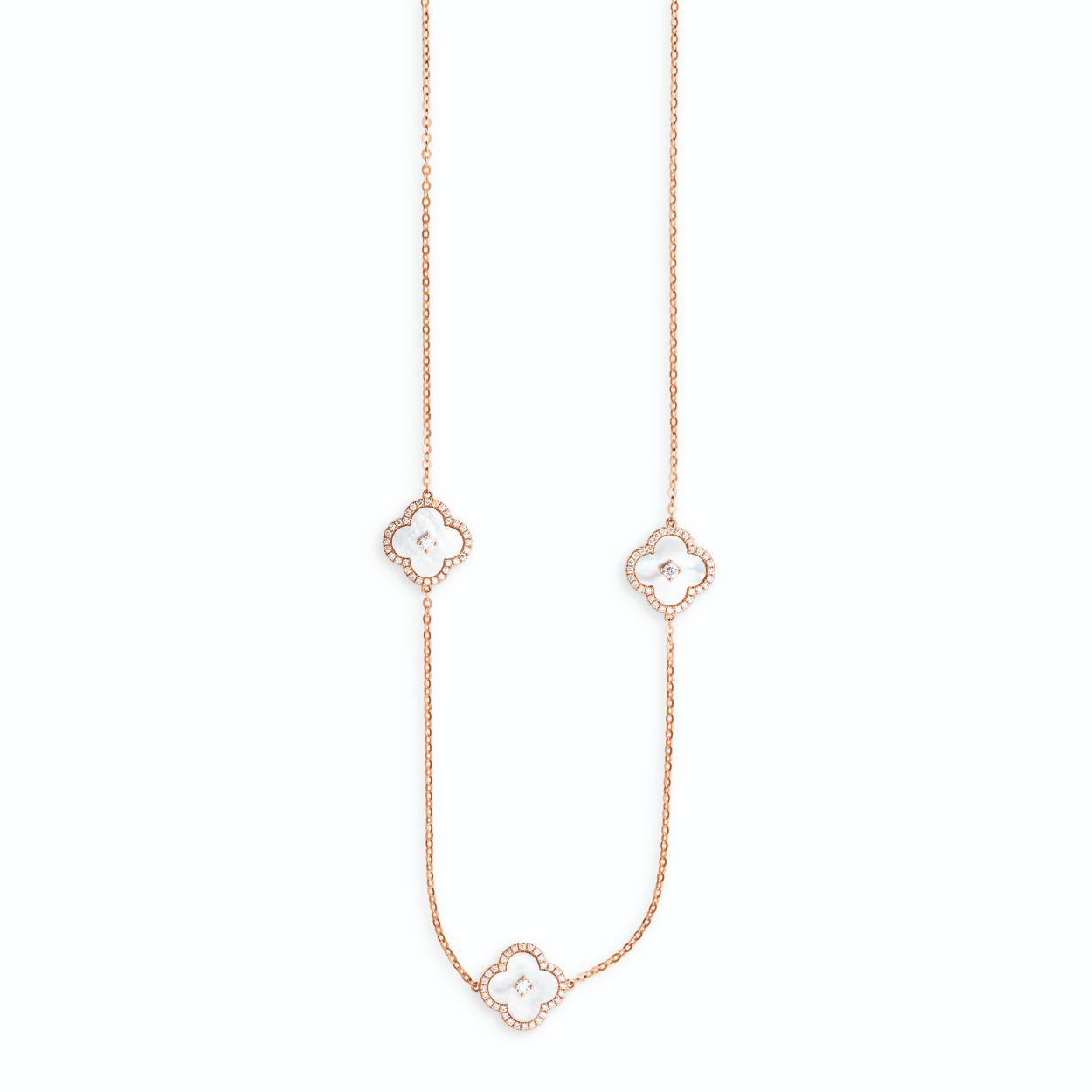 Collier 750RG parelmoer