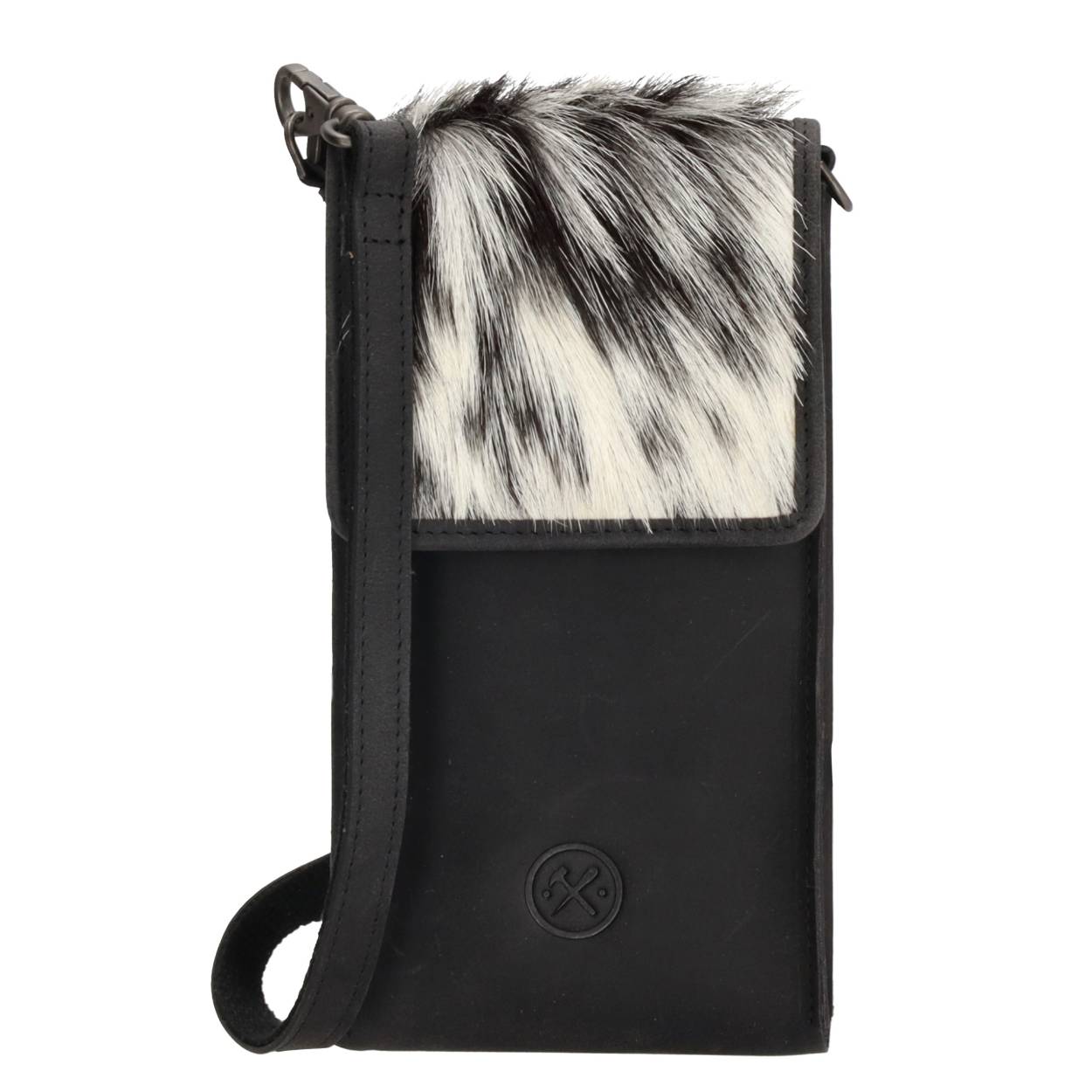 Leren telefoontasje van Hide & Stitches uit de Yellow stone serie