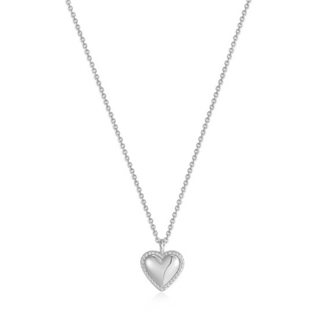 45cm collier met hartvormige hanger