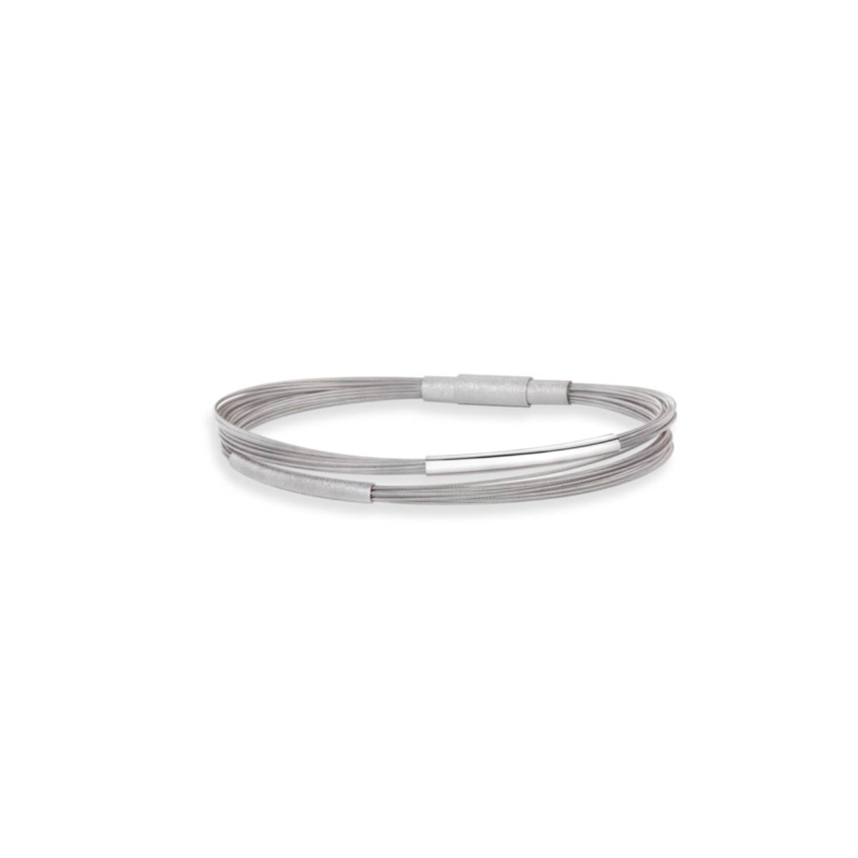 Yo-design zilveren Armband Staal/zilver T0783