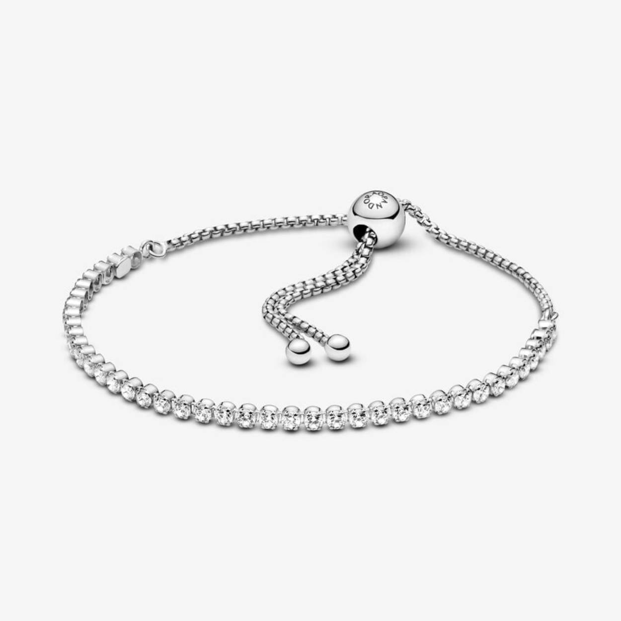 Sprankelende Sliding Tennis Armband