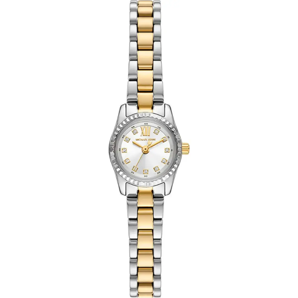 Dit Michael Kors horloge heeft een kast gemaakt van Roestvrijstaal met een diameter van 19 mm en is voorzien van een metalen band. In de kast bevindt zich een Seiko Instruments Inc. kwaliteitsuurwerk en is afgewerkt met Mineraalglas.

Het horloge is 5ATM. Dit betekent dat het horloge geschikt is om mee te douchen. Verder wordt het horloge geleverd met 2 jaar garantie.