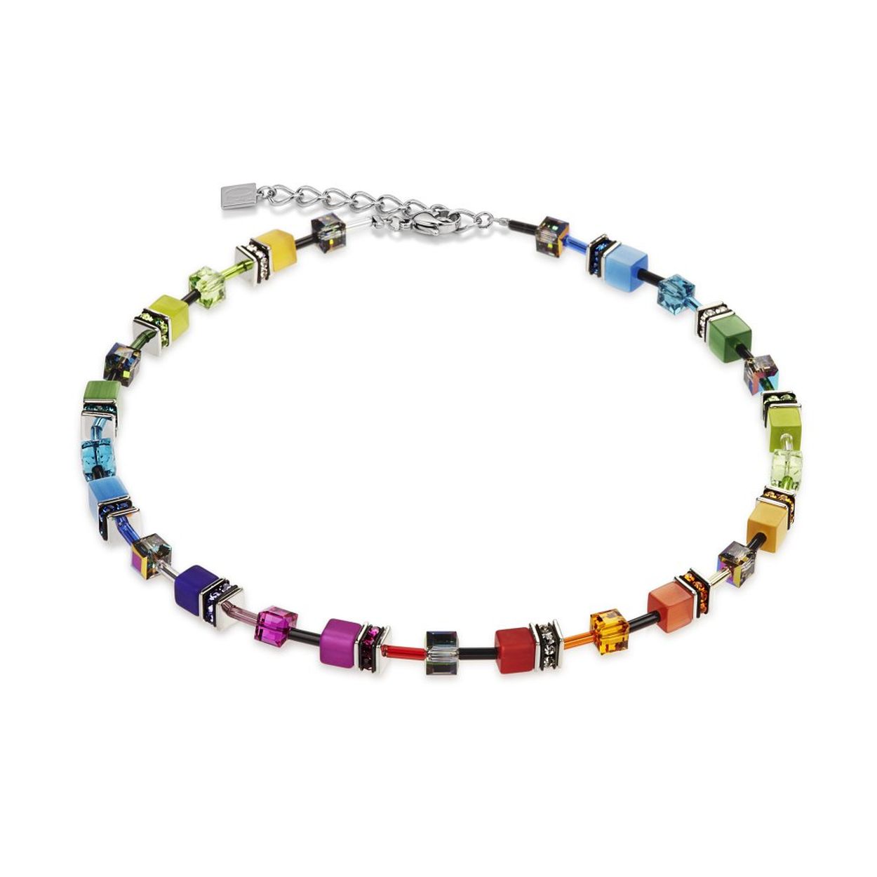 1520 collier Multicolour Rainbow Coeur de Lion 41-46cm 2838-10-1520