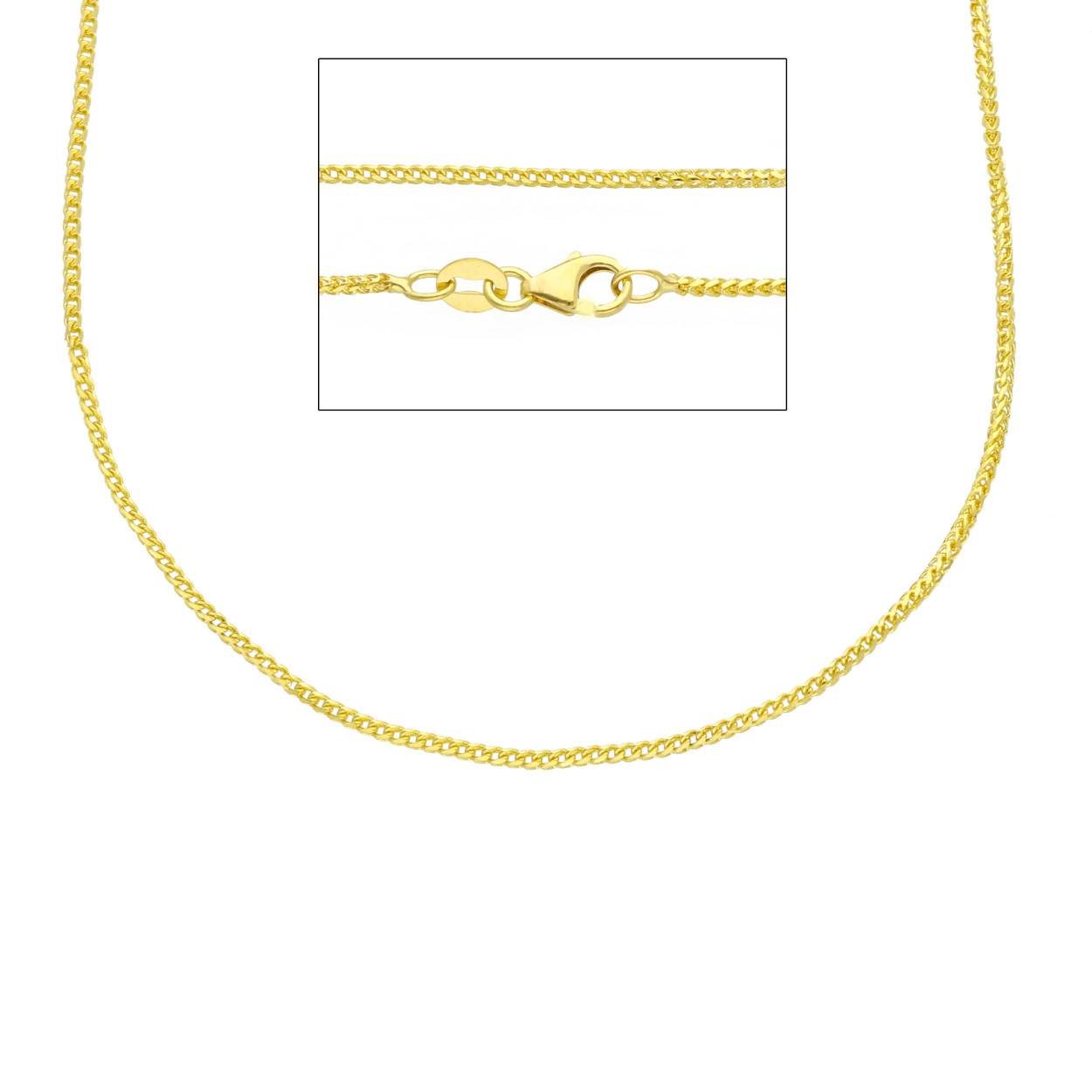 Ketting 45cm goud 14kt
