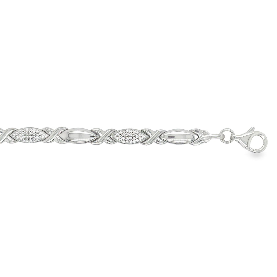 Zilveren armband met Zirkonia