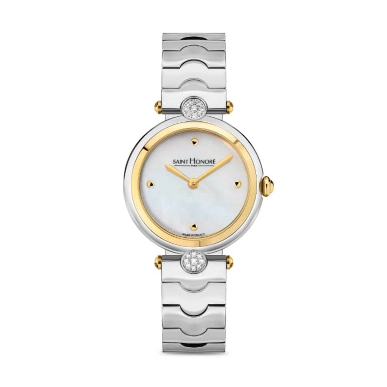 Saint Honore horloge - City of Lights 0.16 carat diamonds