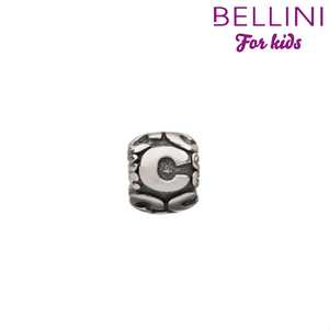Bellini zilveren bedel letter C