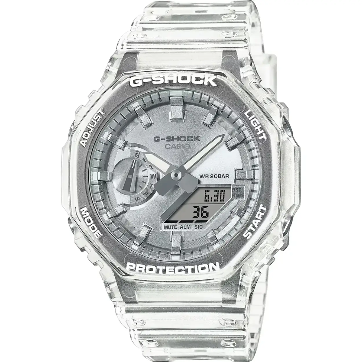 G-Shock Classic Style GA-2100BM-7A8ER Bright Metallic Horloge