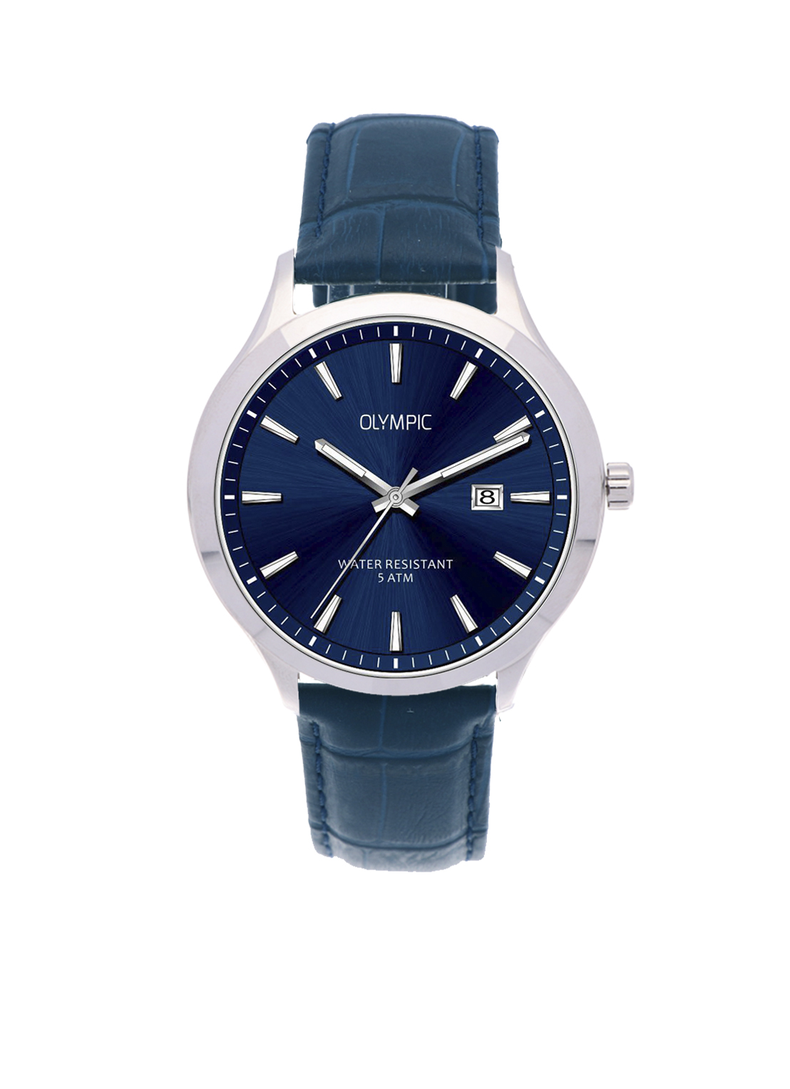 Dit stijlvolle herenhorloge (OL88HSL006) uit de Cleveland serie heeft een stalen kast en is voorzien van een blauwe wijzerplaat. Het horloge heeft een kastdiameter van 42 mm en is waterdicht tot maar liefst 10 atmosfeer! Bovendien is het horloge voorzien mineraalglas. Verder is de band van het horloge gemaakt van leer. Tot slot past dit model bij elke outfit en iedere gelegenheid, of je nu sportief of chique gekleed gaat!

Specificaties
– OL88HSL006
– Mineraalglas
– Diameter 42 mm
– Leren horlogeband
– Blauwe wijzerplaat
– Met datumaanduiding
– 10 ATM

Dit horloge is bestand tegen watersporten, zoals zwemmen, duiken in het zwembad en snorkelen.