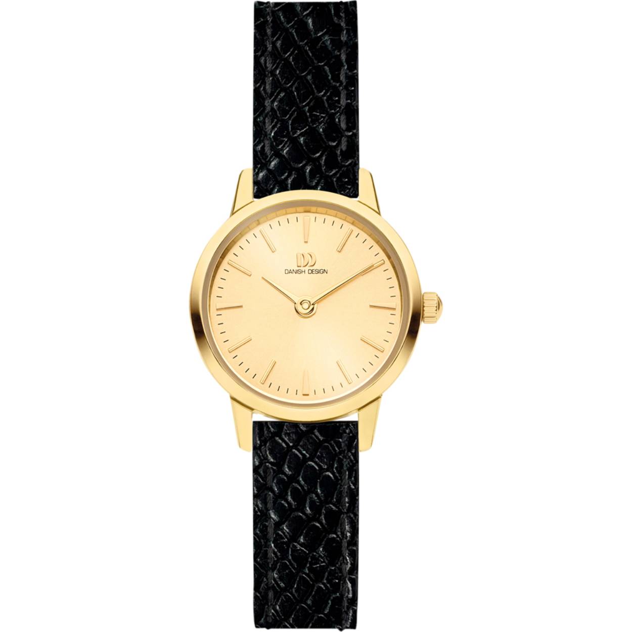 Dames horloge met leren band