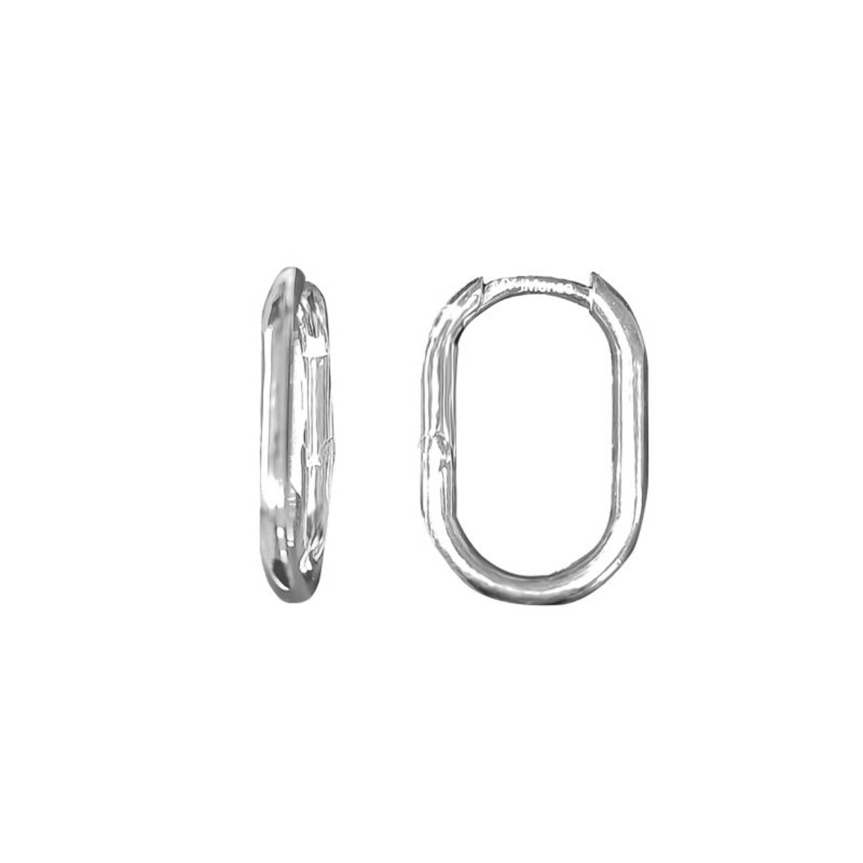 MY iMenso Creoli creol "Ovale CZ 21mm" (925/rhodium)
