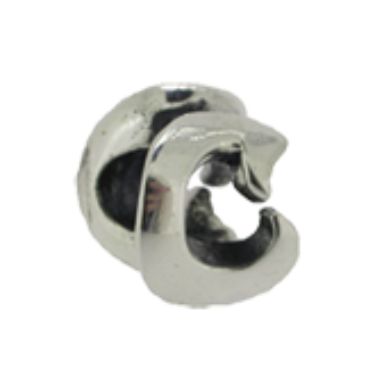 Letter C Zilver