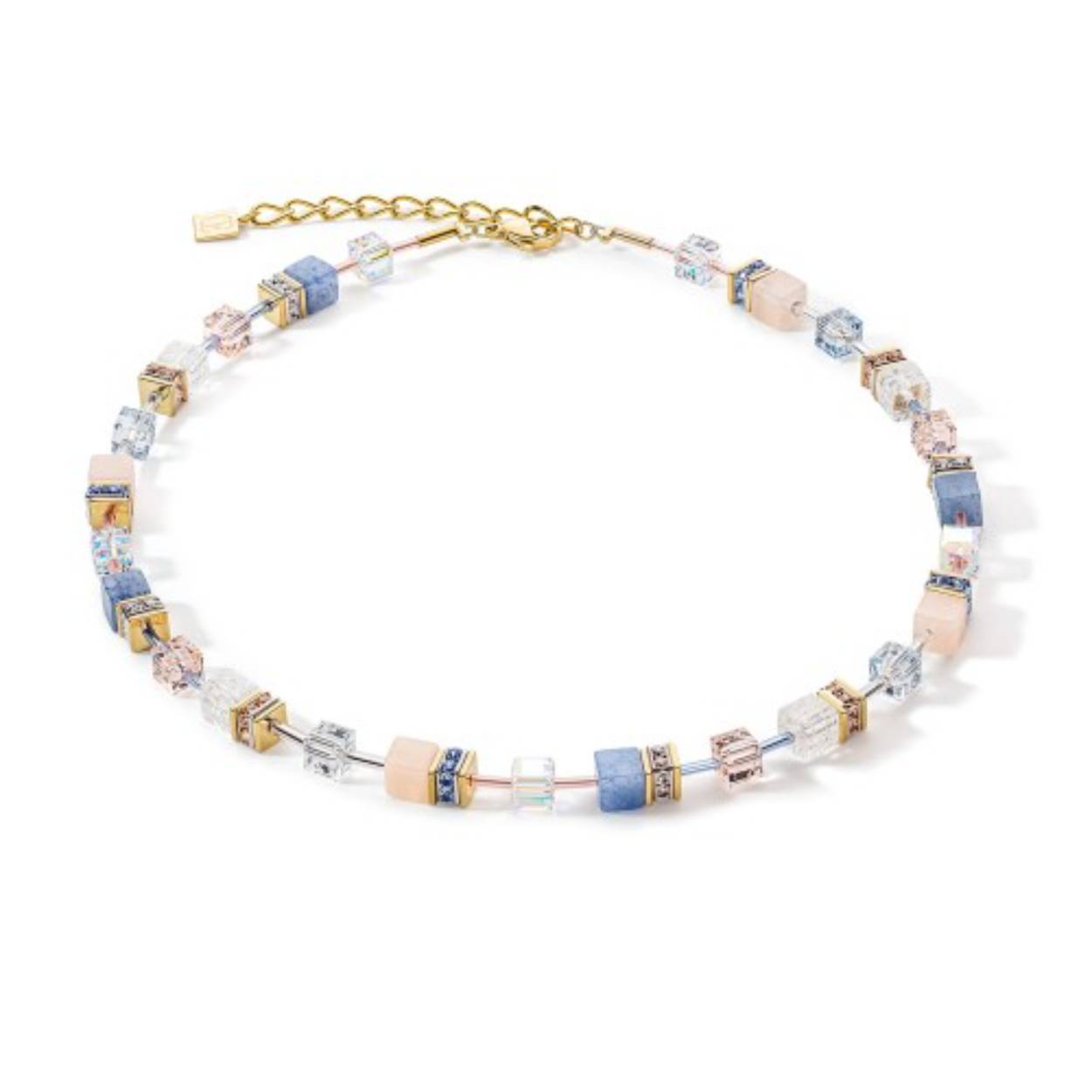Necklace Coeur de Lion light blue 4605/10-720