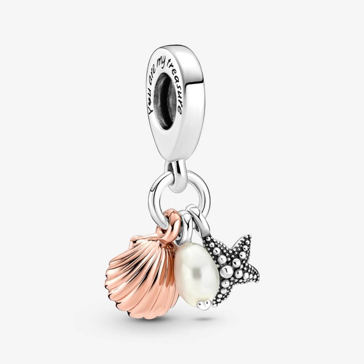 Starfish. Pearl and Shell. met Pandora Rose Schelp