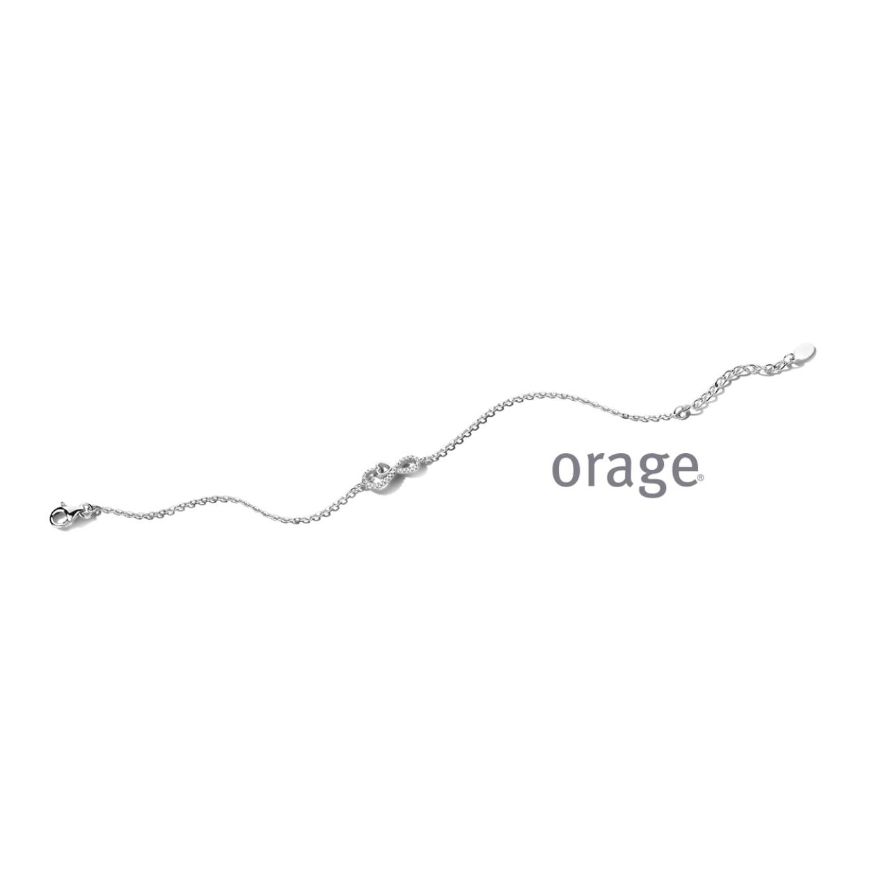 Orage Armband zilver - AT220