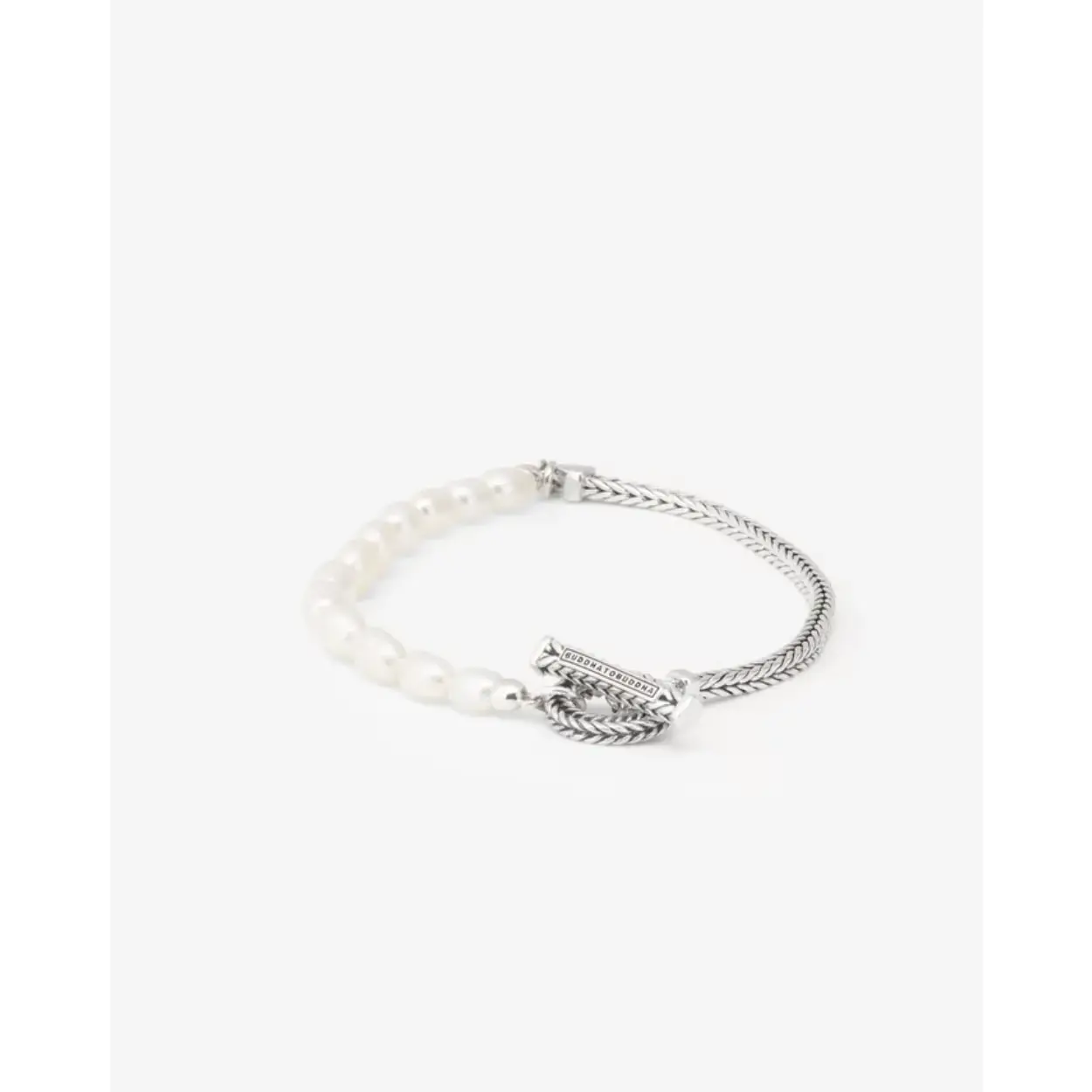 139 D - Barbara Pearl Armband Zilver