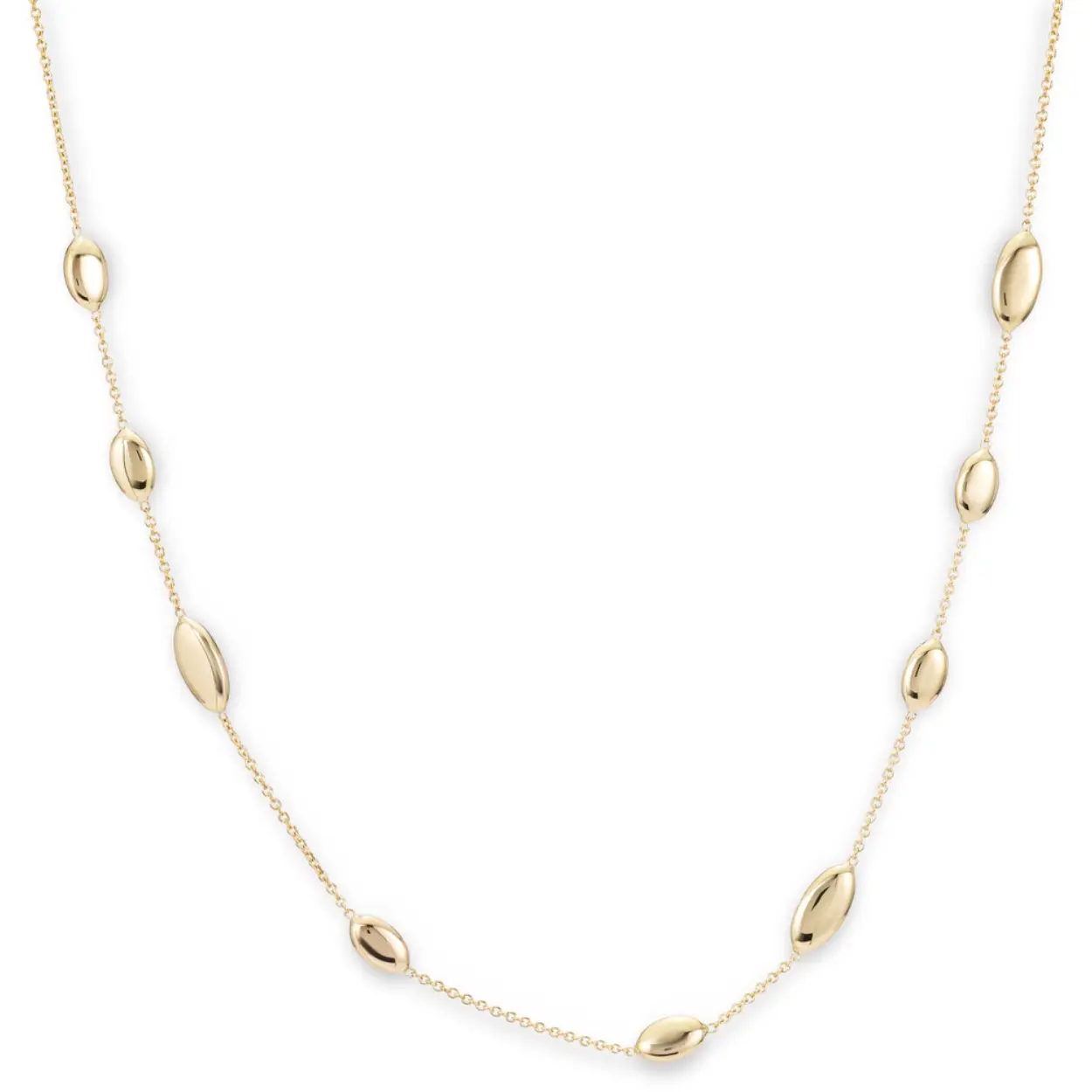 Geelgouden coller (14krt) 45cm