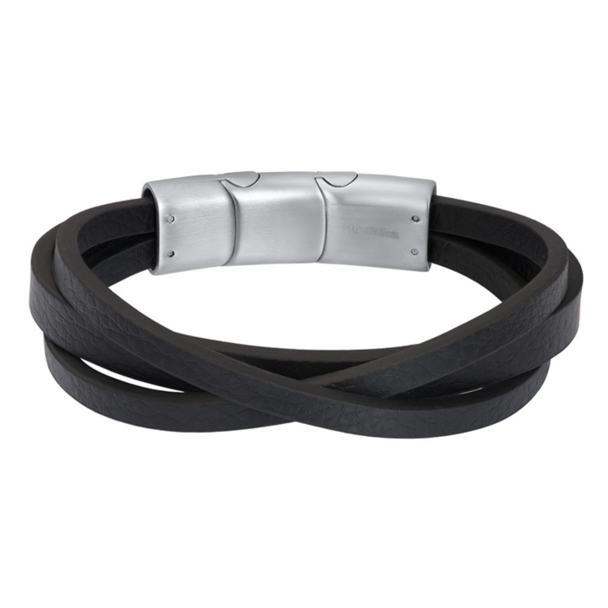 De iXXXi heren armband Teun is verkrijgbaar in de maten: 19 - 20,5 en 21 - 22,5. De iXXXi Men armband Teun is gemaakt van zwart leder en heeft een mat zilverkleurige sluiting, gemaakt van stainless steel. Mix en match met verschillende armbanden uit de iXXXi Men collectie en maak zo jouw look compleet!

Gemaakt van duurzaam stainless steel.
Hypo-allergeen
Nikkel vrij
Verkleurt niet en geeft niet af op de huid.