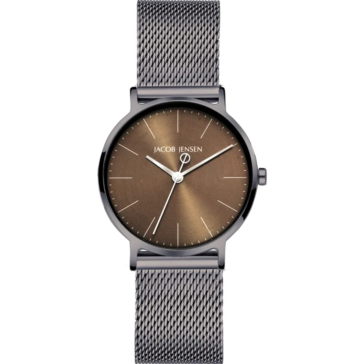 Dit is een horloge van het merk Jacob Jensen gemaakt voor dames.
De specificaties zijn als volgt:
Kastmaat: 32 mm
Kastdikte: 7
Bandbreedte: 16
Waterdichtheid: 5 ATM / 50 Meter / 165 Feet