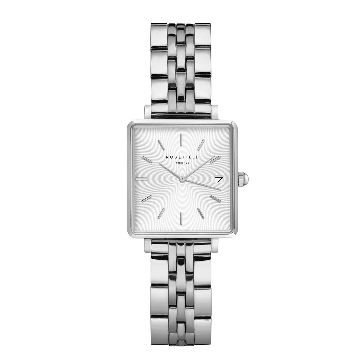 Rosefield Boxy XS White Sunray Steel QMWSS-Q020