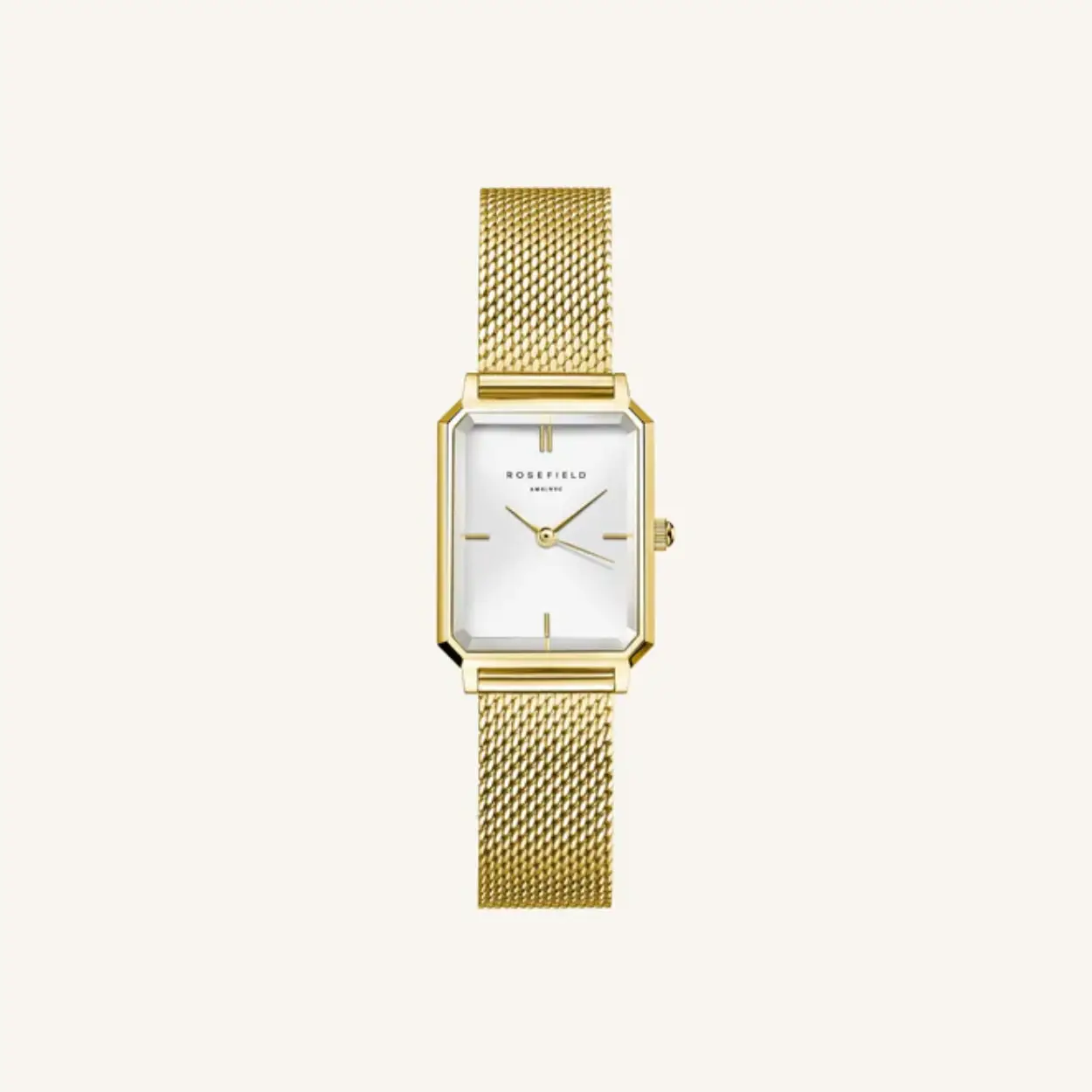 Rosefield The Octagon XS Mesh Gold OWGMG-O73