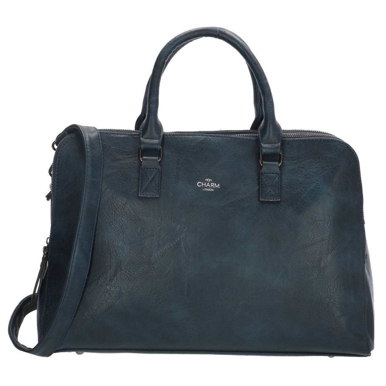 Oelala, kijk deze toffe handtas uit de Chelsea collectie van Charm London eens! Deze tas is ideaal om mee te nemen naar school of werk, want je kunt er al je spullen super geordend in kwijt! De tas heeft namelijk drie hoofdvakken die alle drie sluiten door middel van een ritssluiting, met in deze drie hoofdvakken weer een ritsvak of insteekvak. Je draagt 'm gemakkelijk in je hand aan de twee handvaten óf over je schouder aan de afneembare en verstelbare schouderband. Waar shine jij straks met deze toffe handtas? 

De tassen van Charm London zijn geïnspireerd op de iconische Britse modehoofdstad Londen. Ze zijn geïnspireerd op de luxueuze materialen en typerende modellen die daar te zien zijn. Fashionable en stijlvolle damestassen van echt leer of kunstleer, gemaakt zodat jij er elke dag fantastisch uit kunt zien!

De eigenschappen van deze handtas zijn:

Drie hoofdvakken met ritssluiting 
Insteekvak 
Ritsvak 
Twee handvaten 
Afneembare en verstelbare schouderband 