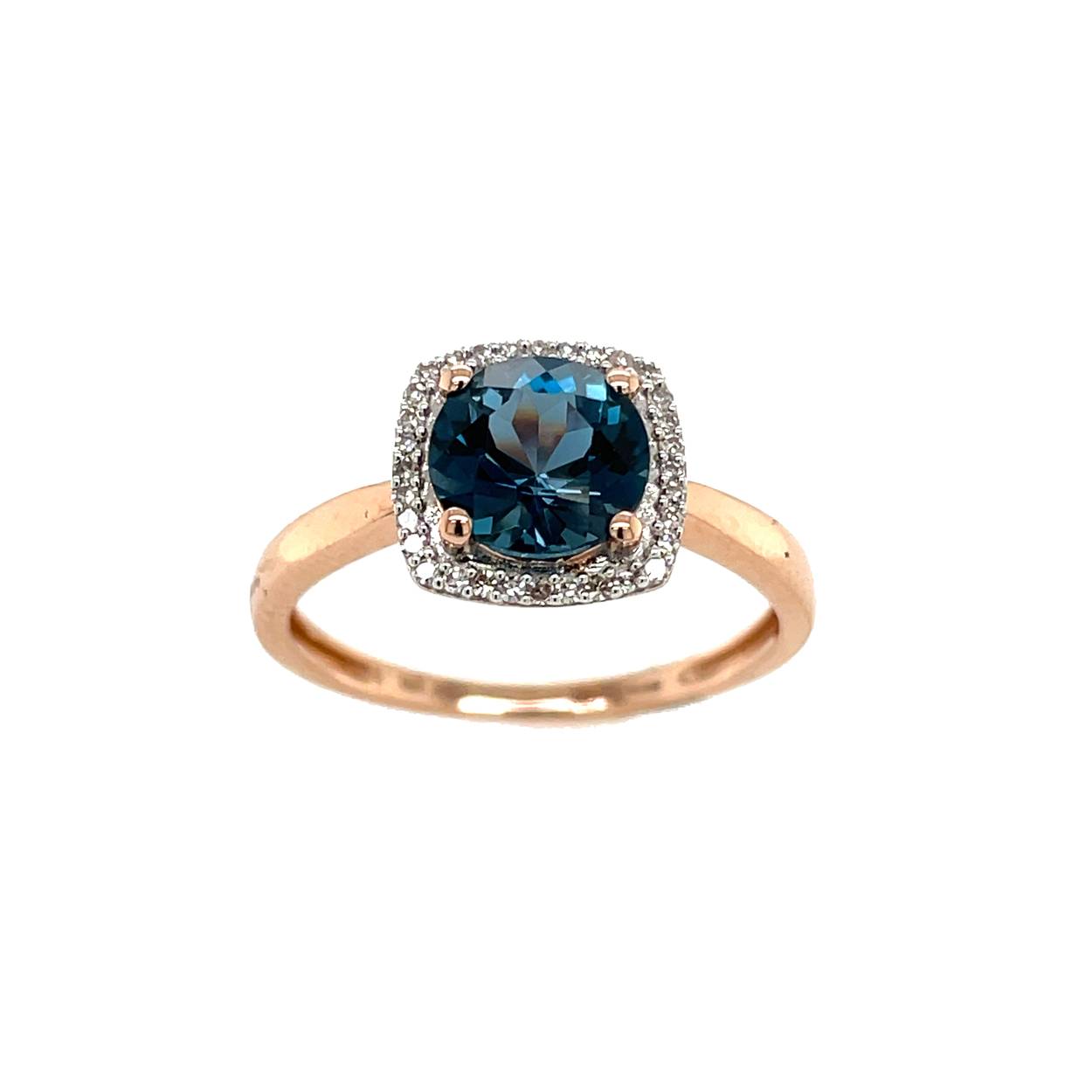 Ring RG topaas LB diamant