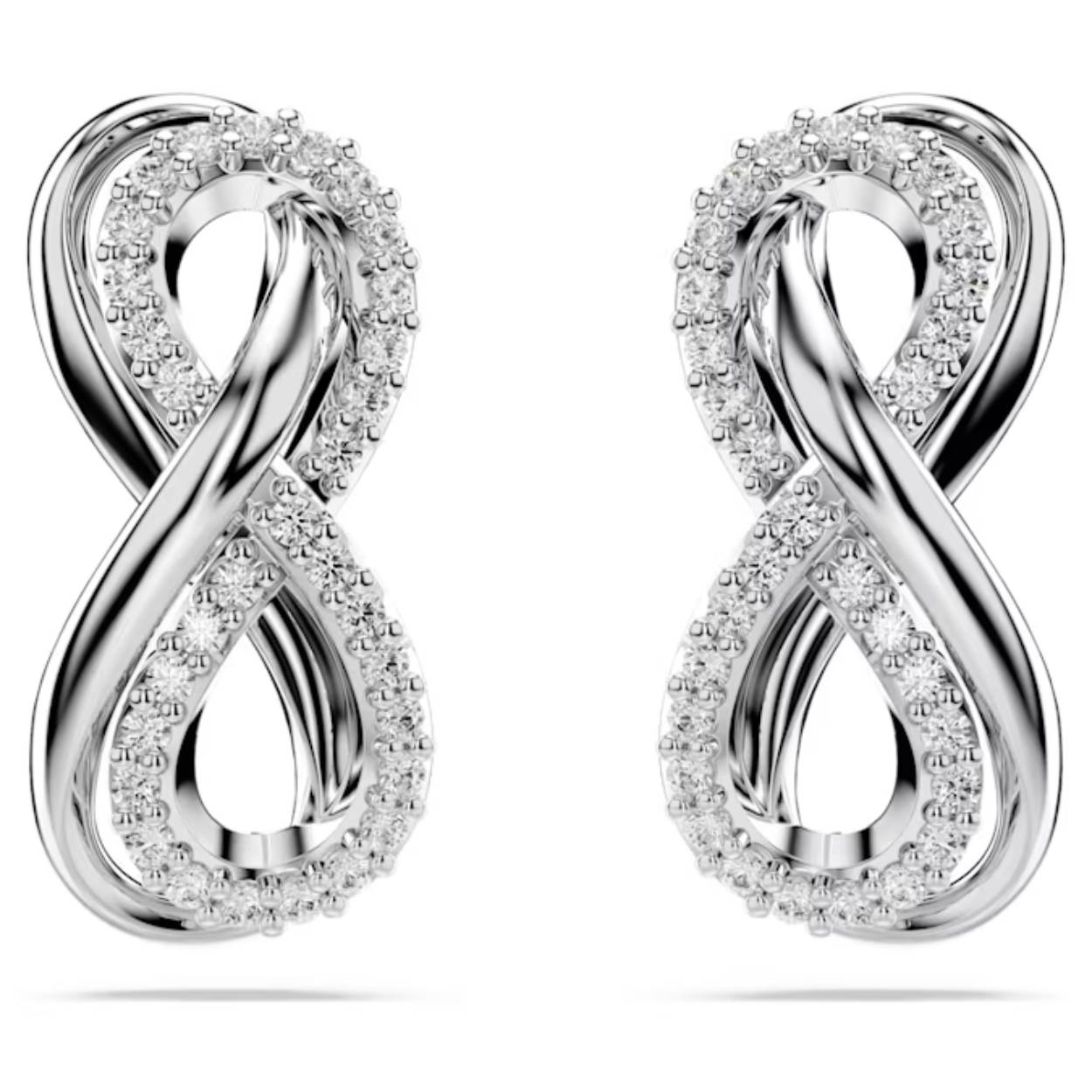 Deze opvallende Hyperbola-oorbellen kunt u voor altijd dragen. Ze hebben de vorm van een oneindigheidssymbool met rhodium toplaag en zijn bezet met heldere Swarovski Zirkonia. Ze zijn tijdloos en elegant en kunnen worden gecombineerd met een bijpassende hanger. Of draag ze alleen voor een subtiel luxueus accent.

Artikelnr.: 5687269
Collectie:  Hyperbola
Formaat: 1.7 x 0.8 cm
Materiaal:  Rodium-verguld, Zirkonia
Kleur:  Wit
Gewicht (individueel product):  1.25 g