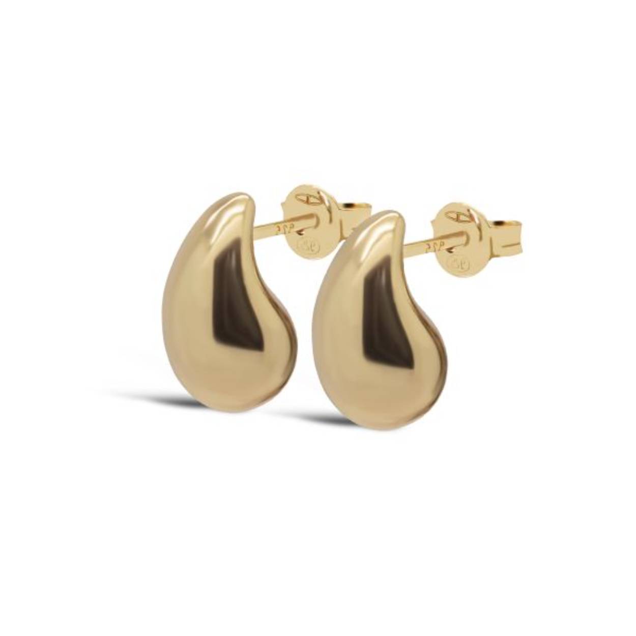 Karma Symbols XL CHUNKY DROP 12MM Goldplated
