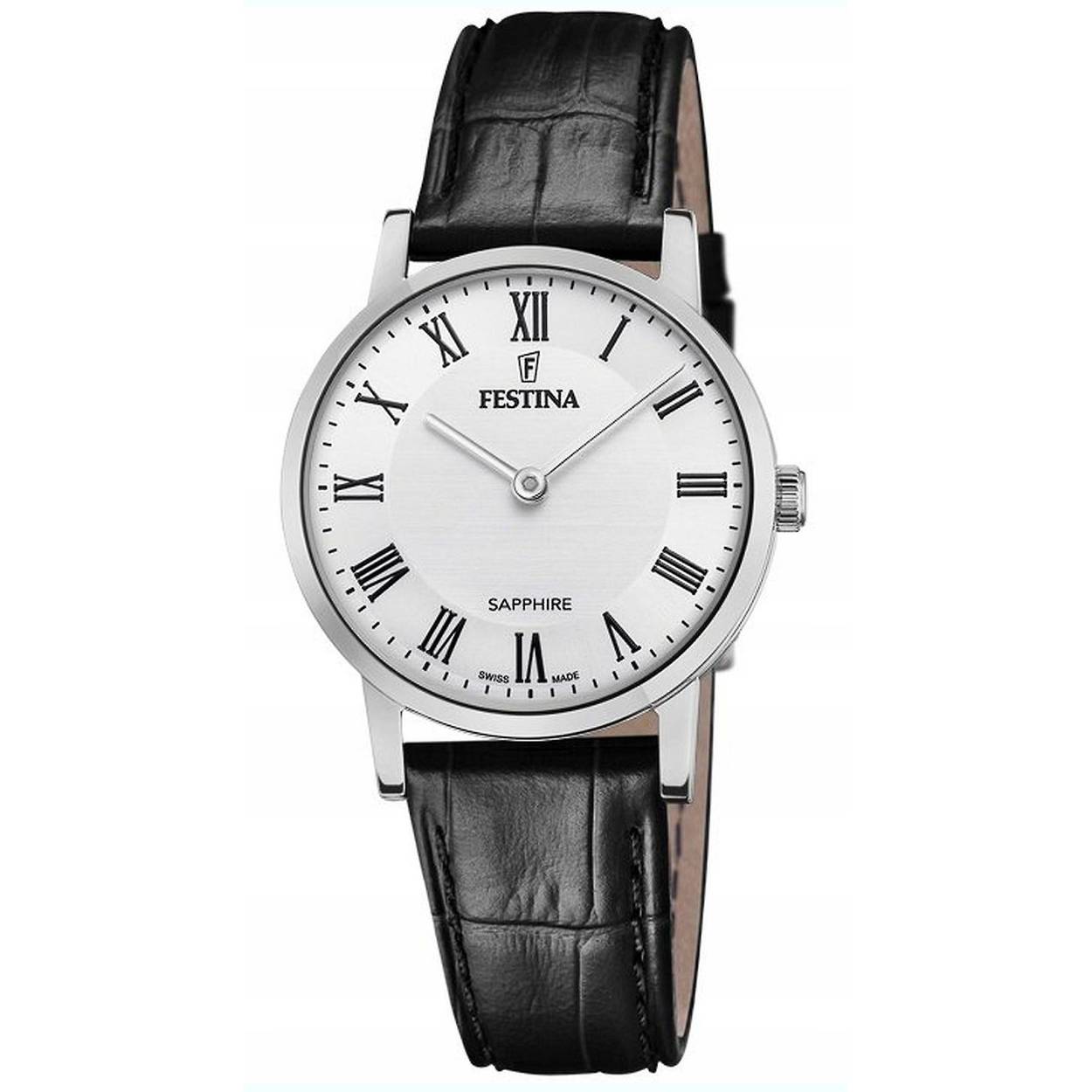 Festina uurwerk Swiss Made dames leder