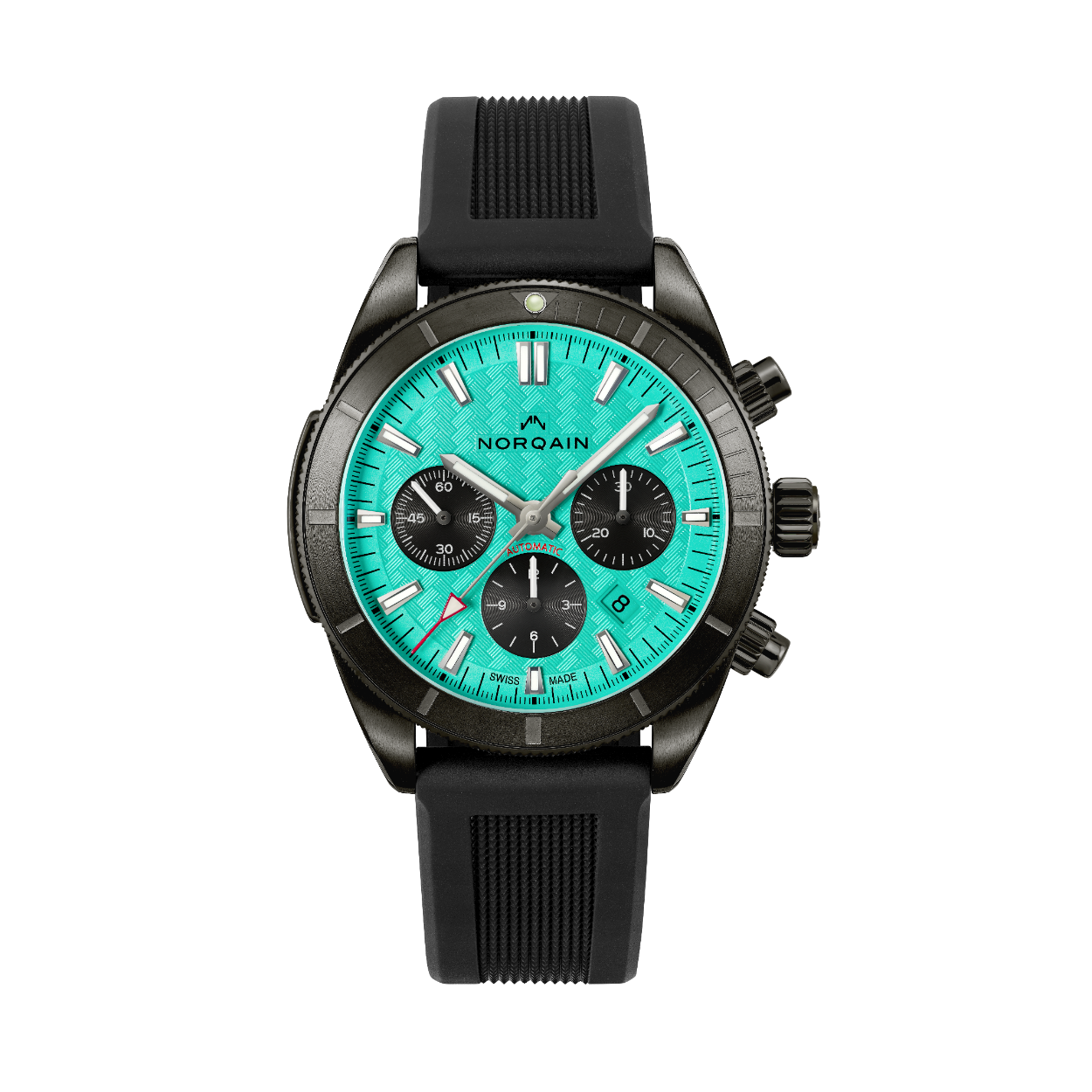 Elk Norqain horloge uitgerust met ETA of Sellita uurwerken wordt geleverd met een internationale fabrieksgarantie van twee jaar. Door lid te worden van de Norqainer club, kan deze garantie worden verlengd tot drie jaar.