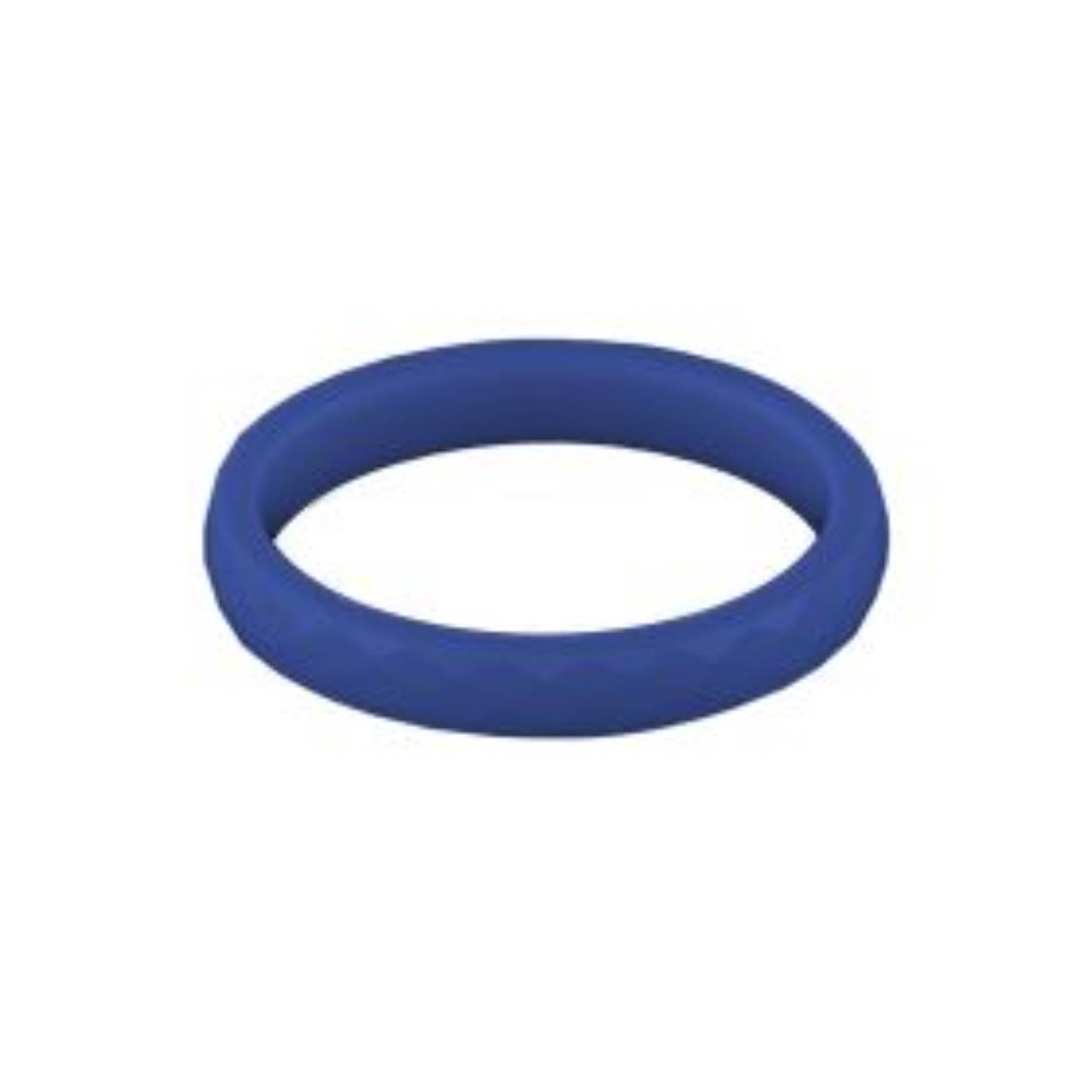 MY iMenso ring ceramic dark blue faceted size 58 mt 18.5