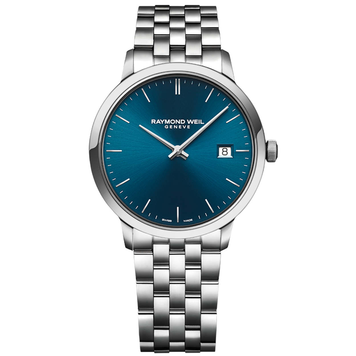 Dit Raymond Weil horloge behoort tot de Freelancer collectie.
Referentienummer:  5485-ST-50001

De Raymond Weil is voorzien van een quartz uurwerk en de kast is gemaakt van roestvrij staal. Het horloge heeft een diameter van 39 mm en is getest op een waterdichtheid van 5 ATM. De band is gemaakt van roestvrij staal.