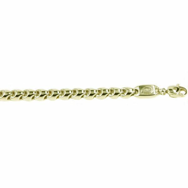 Monzario 14 krt geelgouden fantasie collier
Lengte: 45cm