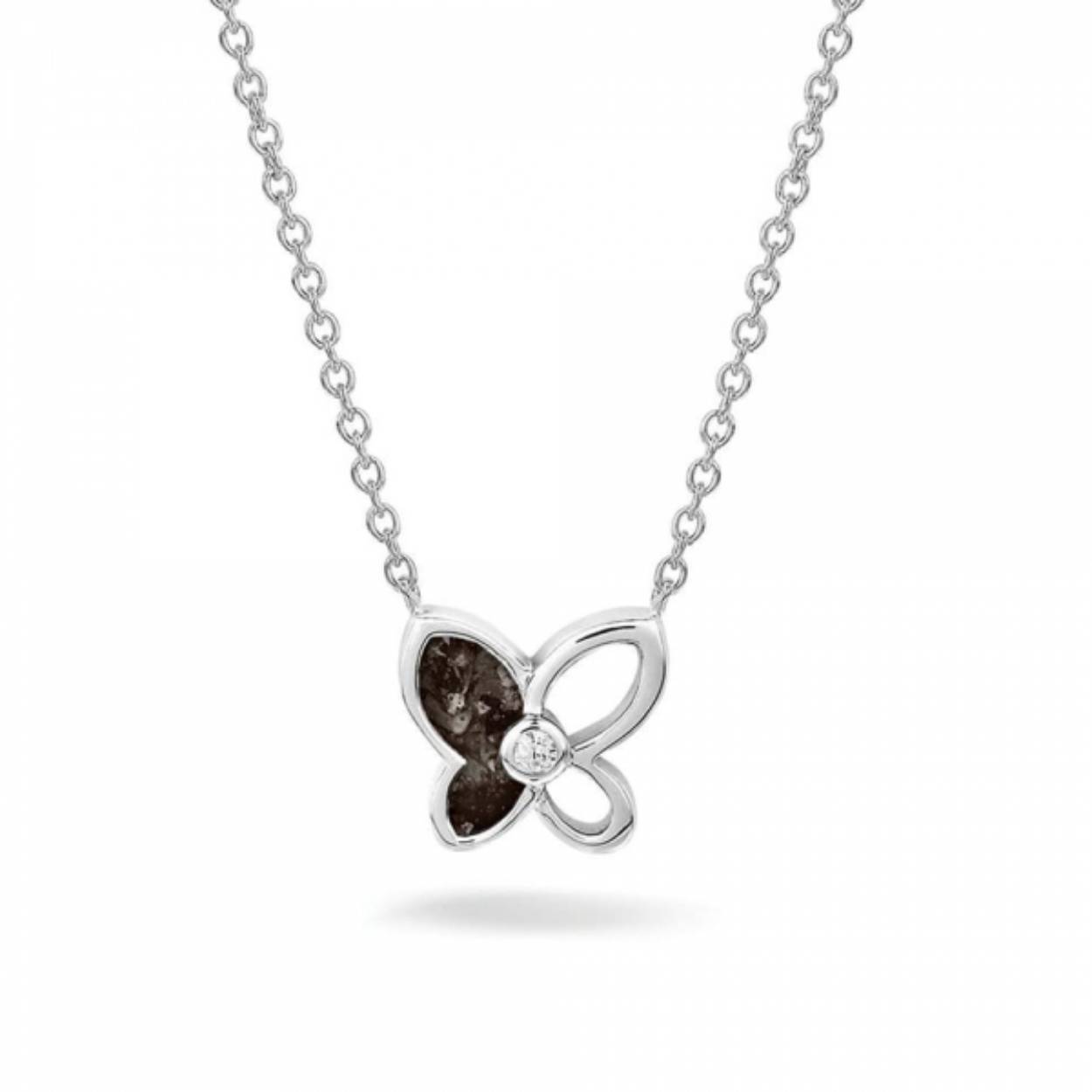 see you - pendant chain, butterfly