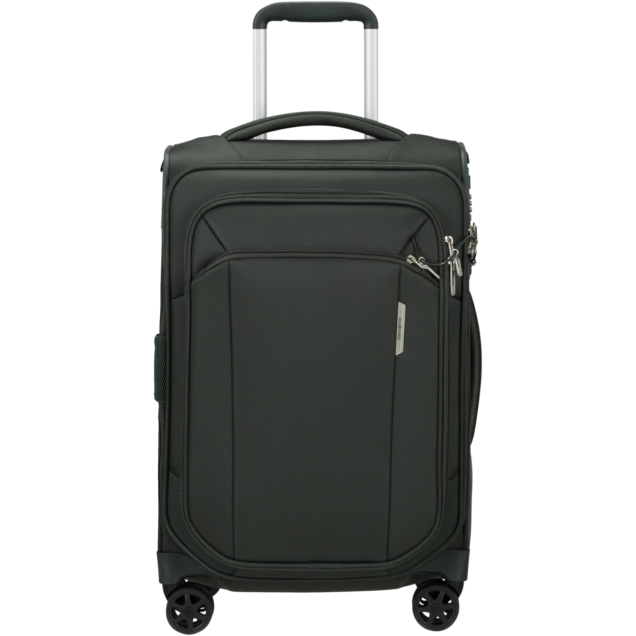 De Samsonite Respark spinner 55/20 Lengte 35/Exp For, is een groene koffer met handige features zoals een uitschuifbare handgreep en 4 soepele wielen. Deze handbagage koffer is ideaal voor korte reizen. Draag de koffer comfortabel door deze aan de handgreep te trekken of door hem achter je aan te rollen. Met de Samsonite Respark spinner reis je in stijl en gemak!

odel
Spinner (4 wielen)
Materiaal
100% Recyclex®
Kleur
Petrol Blue
Afmetingen
55 x 35 x 22 cm
 Maattabel
Ruimste afmetingen
55 x 35 x 25 cm
Size
Handbagage
Volume
39/44 L
Gemiddeld inpak gewicht
Ongeveer 10 kg