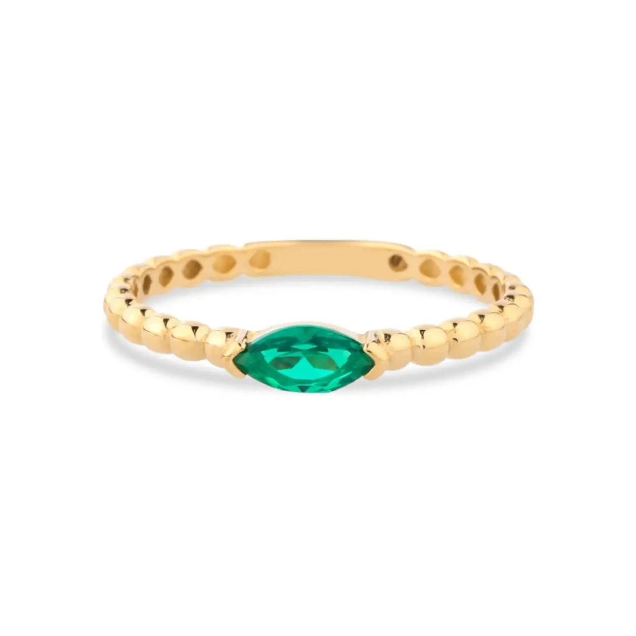Swing Jewels gouden dames ring met gekleurde zirkonia