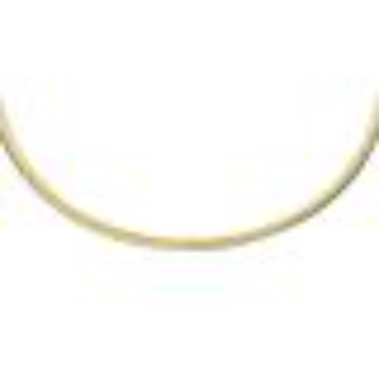 Geelgoud op 925 zilveren collier uitgevoerd met een stevige karabijn sluiting. Het collier heeft een breedte van 1.7mm en een draaglengte van 40cm met een extensie van 5cm. Geen garantie op plating.