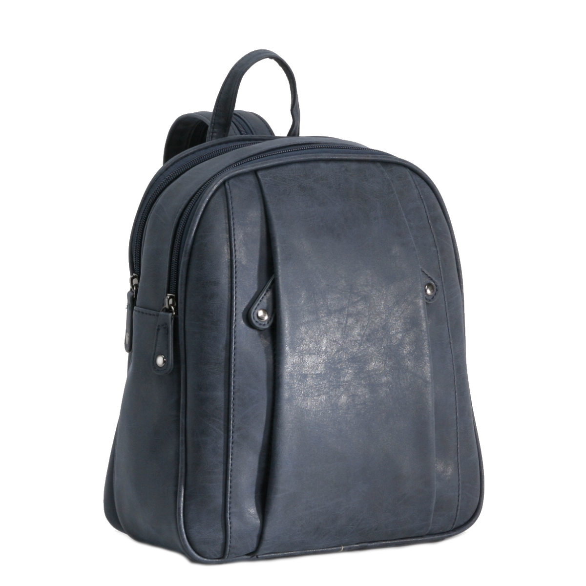 Deze trendy rugzak van Just Dreamz in de kleur donker blauw heeft een stoere leatherlook uitstraling. Door twee ruime hoofdvakken is deze ideaal te gebruiken voor verschillende gelegenheden. Het interieur van de rugtas bestaat uit een ritsvak, een telefoonvak en nog een extra steekvak. Daarnaast heeft de rugtas een lange lus, waardoor je deze makkelijk kan ophangen. Aan de achterkant bevat de rugzak een extra ritsvak, zodat kleine eigendommen makkelijk op te bergen zijn. De schouderbanden zijn in lengte verstelbaar. Ook twee voorvakken zorgen voor extra opbergruimte.
Kenmerken:
•Twee ruime hoofdvakken met ritssluiting
•Twee voorvakken met ritssluiting
•Achterzijde voorzien van ritsvak
•Interieur voorzien van ritsvak en meerdere steekvakken
•Verstelbare schouderband
•Extra lus