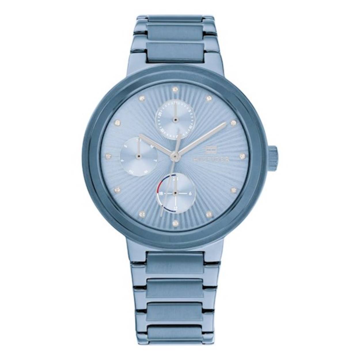 Tommy Hilfiger dameshorloge edelstaal blauw TH1782535 
