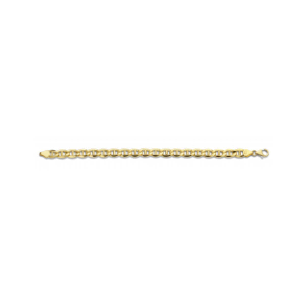 Fjory 14kt. Geelgouden armband met zilverkern, 40-VH0821